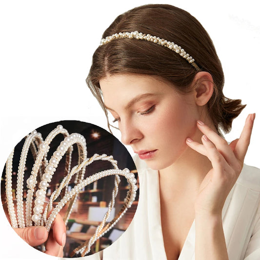 Elegant Pearl Hairband – Women’s Hair Accessory
