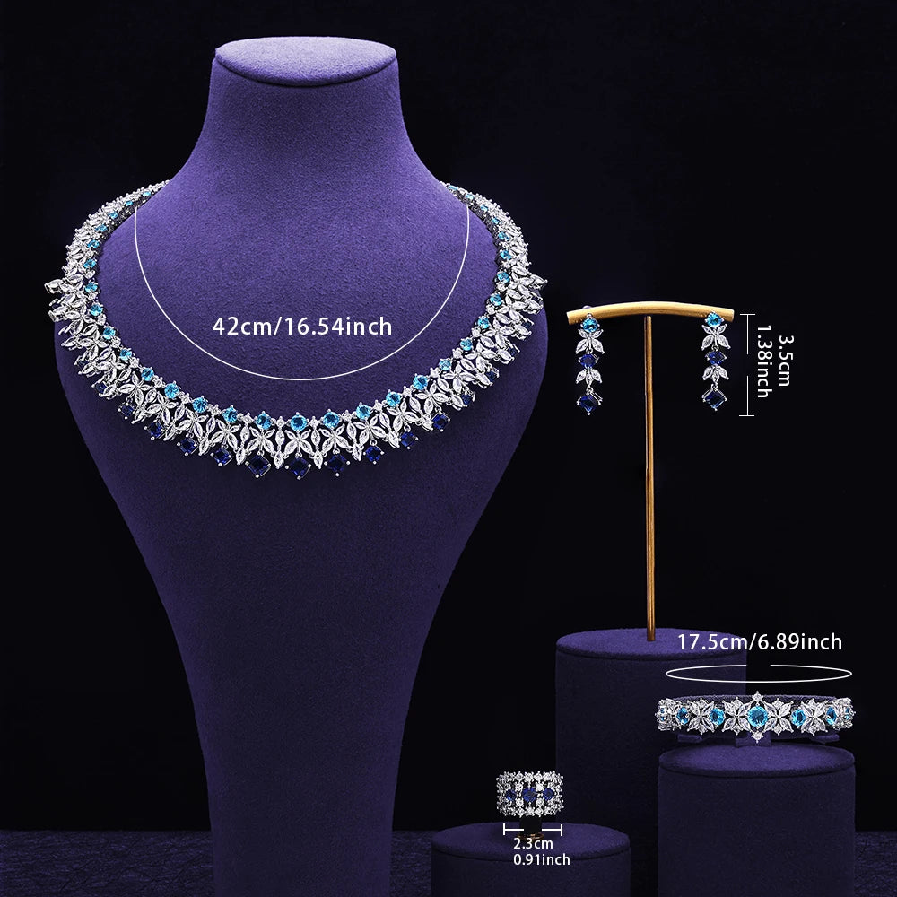 Luxury Statement Necklace – Elegant Crystal Jewelry for Women