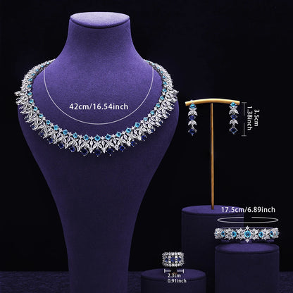 Luxury Statement Necklace – Elegant Crystal Jewelry for Women