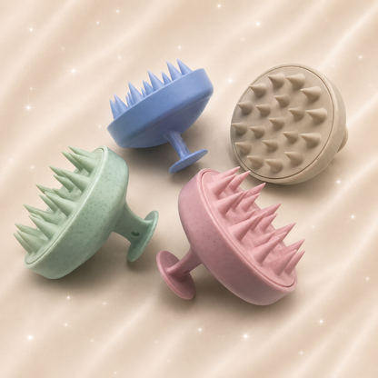 Silicone Scalp Massager & Shampoo Brush