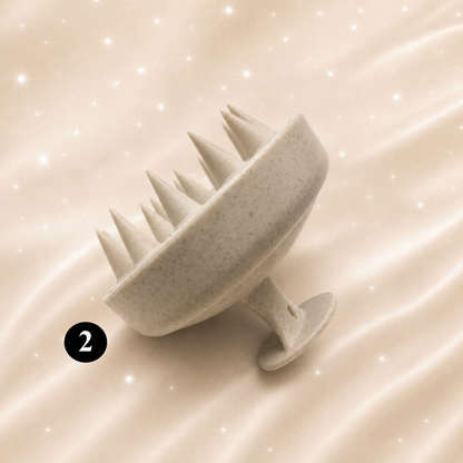 Silicone Scalp Massager & Shampoo Brush