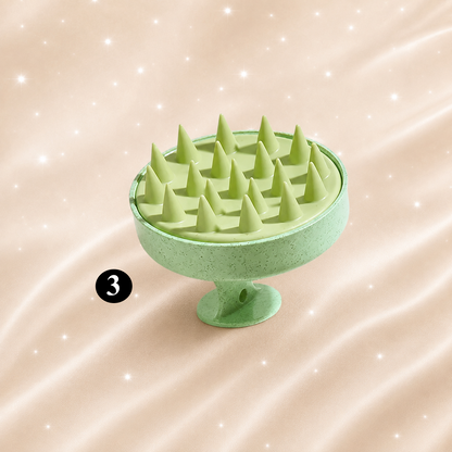 Silicone Scalp Massager & Shampoo Brush