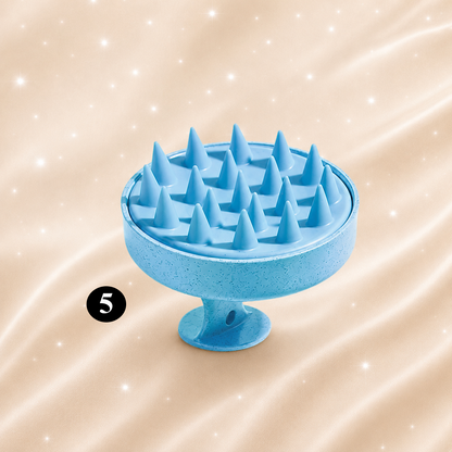 Silicone Scalp Massager & Shampoo Brush