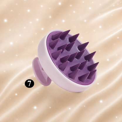 Silicone Scalp Massager & Shampoo Brush