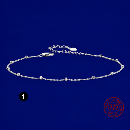 925 Sterling Silver Luxury Anklet