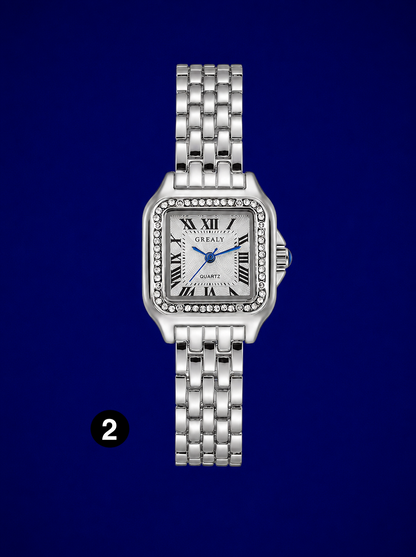 Luxury Women's Watch – Stainless Steel Quartz Dress Watch
