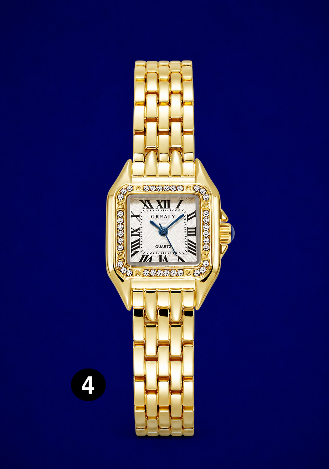 Luxury Women's Watch – Stainless Steel Quartz Dress Watch