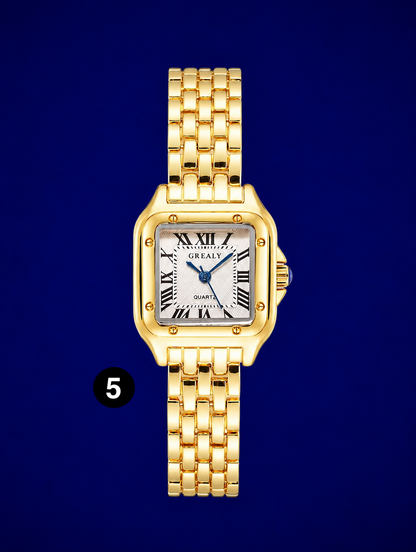 Luxury Women's Watch – Stainless Steel Quartz Dress Watch