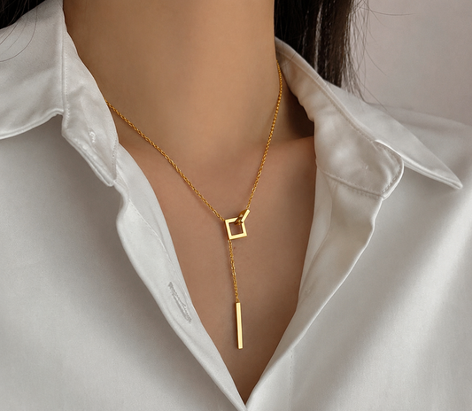 Gold Pendant Necklace for Women – Minimalist Layered Jewelry