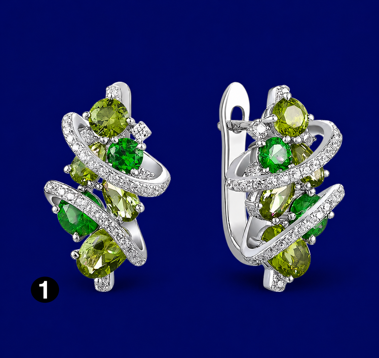 Luxury Crystal Zircon Earrings for Women