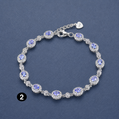 Luxury 2 Carat 925 Sterling Silver Bracelet – Timeless Fine Jewelry for Women