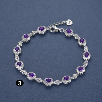 Luxury 2 Carat 925 Sterling Silver Bracelet – Timeless Fine Jewelry for Women