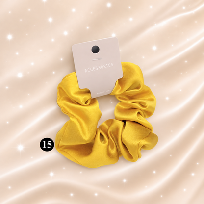 Luxury Satin Hair Scrunchie – Soft Elastic Hair Tie
