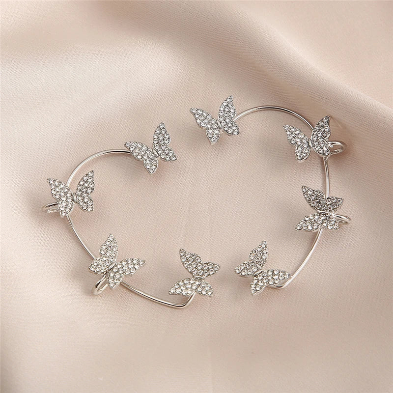Luxury Crystal Ear Wrap Earrings
