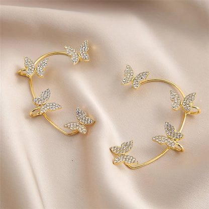 Luxury Crystal Ear Wrap Earrings