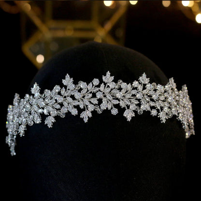 Luxury Crystal Bridal Crown – Elegant Wedding Tiara