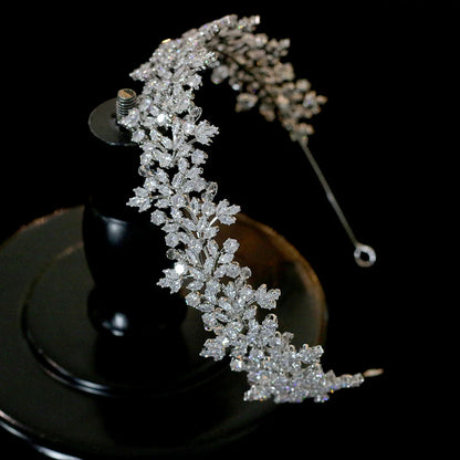 Luxury Crystal Bridal Crown – Elegant Wedding Tiara