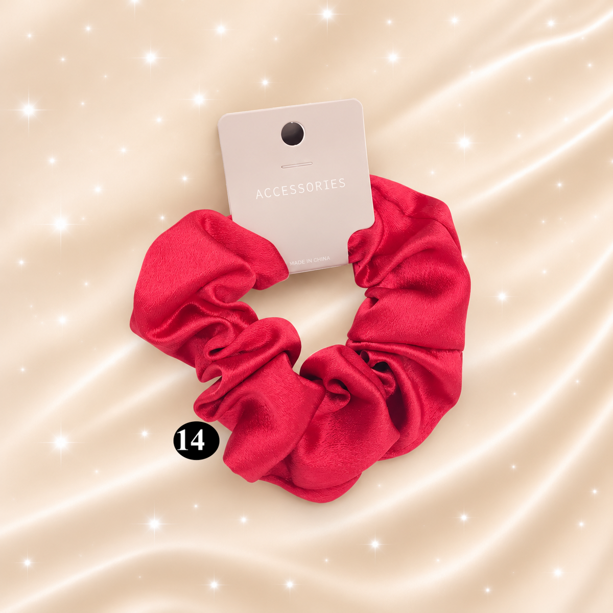 Luxury Satin Hair Scrunchie – Soft Elastic Hair Tie