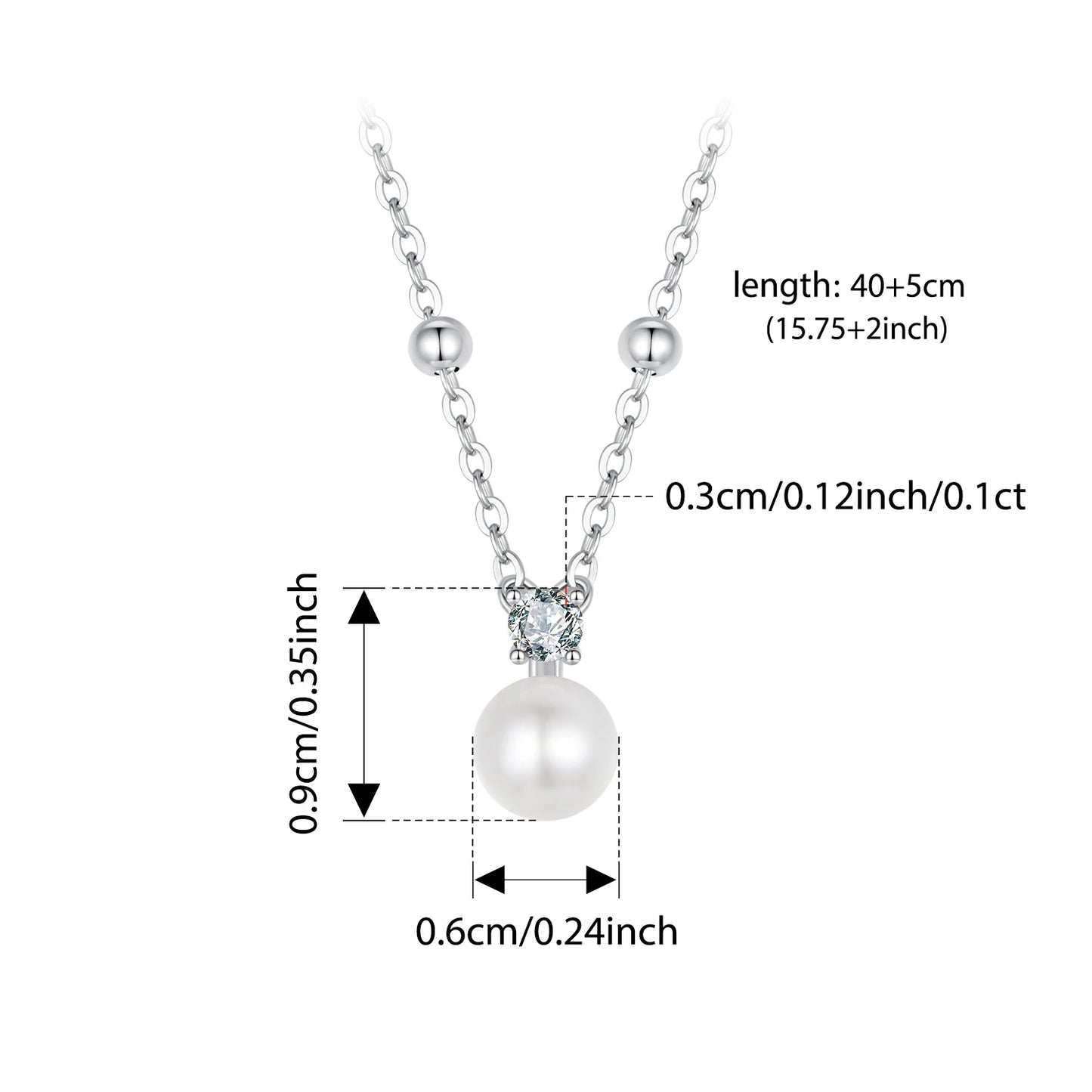 Luxury Natural Pearl Jewelry Set | 925 Sterling Silver Earrings & Pendant Necklace | Elegant Bridal & Gift Jewelry