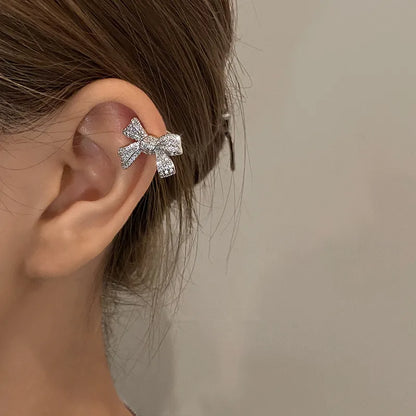 Elegant Ear Cuff No Piercing – Sparkling Zircon Clip On Earrings | Fashion Jewelry in Multiple Designs
