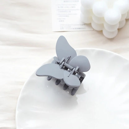 Butterfly Matte Hair Claw – Soft Frosted Butterfly Clip for Women | Cute Hair Accessory