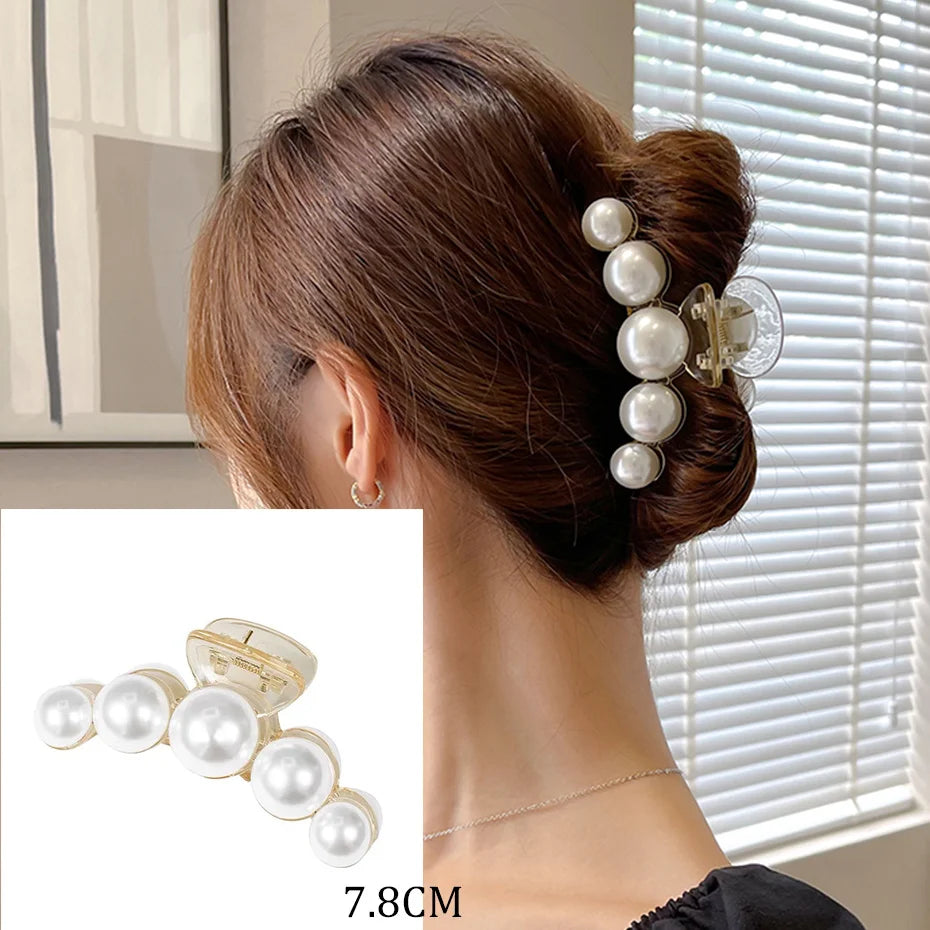 Luxury Metal Hair Claw Clips – Elegant Hair Accessories for Women in Various Designs