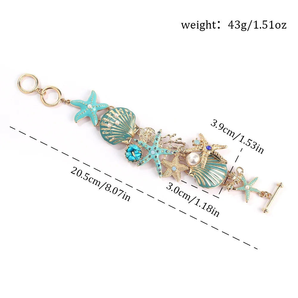 Seaside Elegance Set – Necklace, Earrings & Bracelet