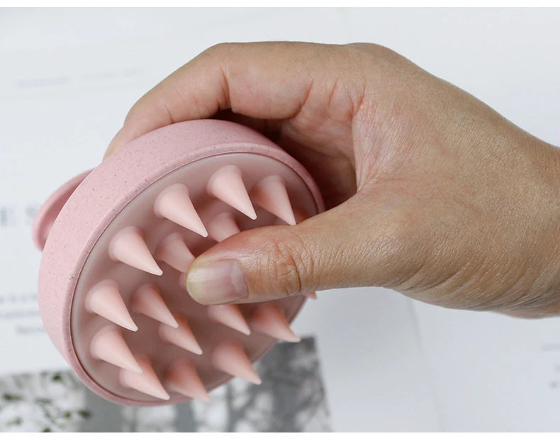 Silicone Scalp Massager & Shampoo Brush