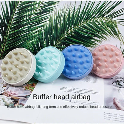 Silicone Scalp Massager & Shampoo Brush