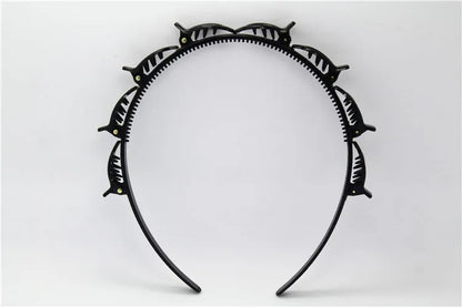 Pearl & Rhinestone Hairband – Stylish Hair Accessory for Women & Girls