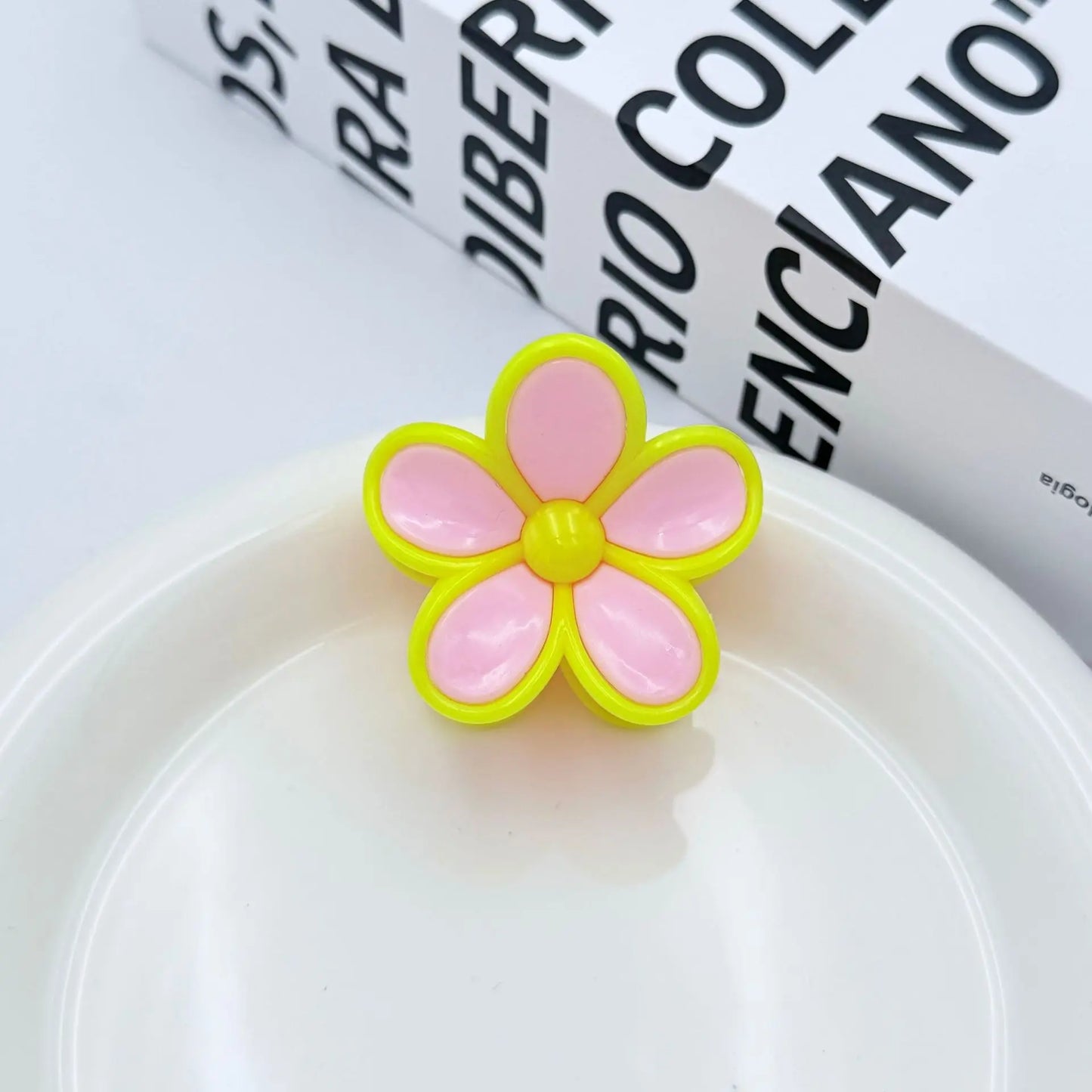 Small Bright Color Hair Clips – Soft & Feminine Look