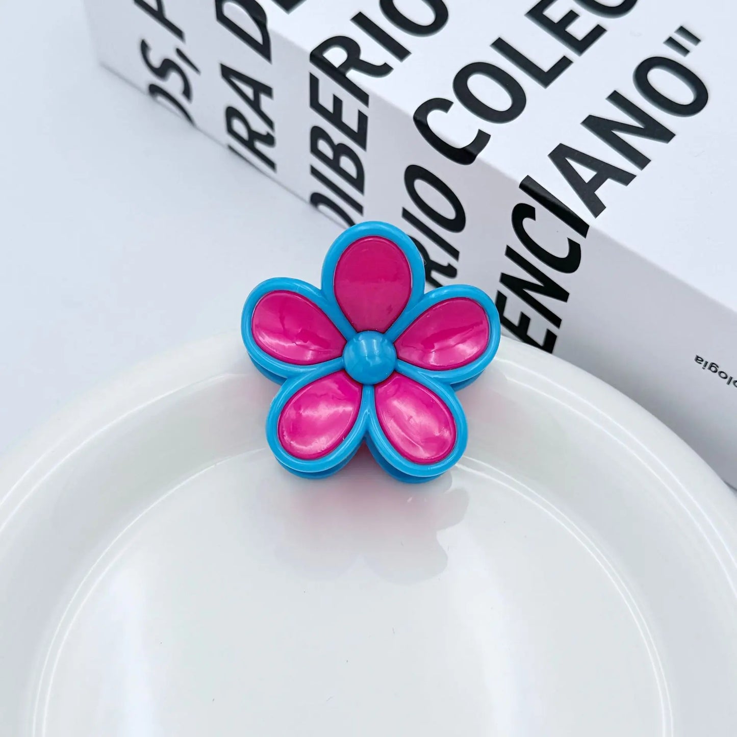 Small Bright Color Hair Clips – Soft & Feminine Look