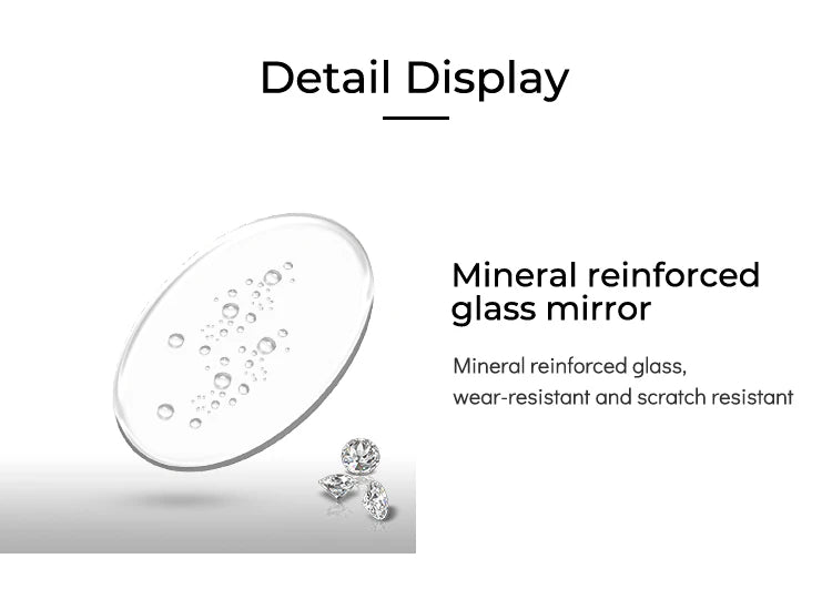 Elegant Crystal Women's Watch – Stainless Steel Quartz Dress Watch