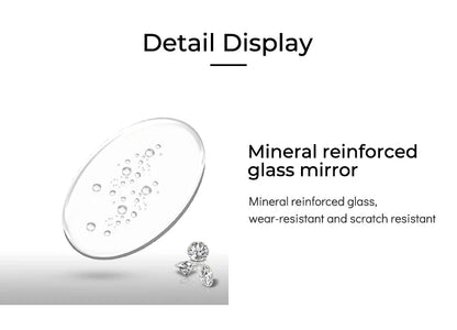 Elegant Crystal Women's Watch – Stainless Steel Quartz Dress Watch
