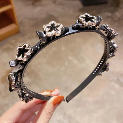 Pearl & Rhinestone Hairband – Stylish Hair Accessory for Women & Girls