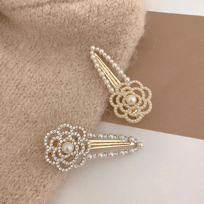 Crystal & Pearl Hair Clip
