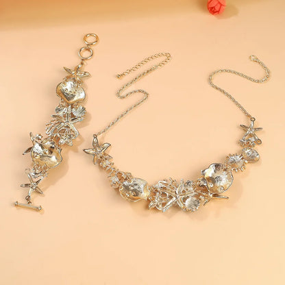 Seaside Elegance Set – Necklace, Earrings & Bracelet