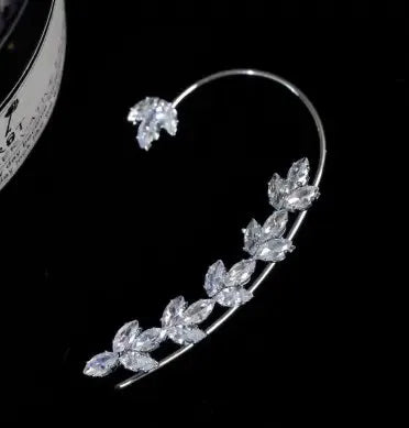 Elegant Ear Cuff No Piercing – Sparkling Zircon Clip On Earrings | Fashion Jewelry in Multiple Designs
