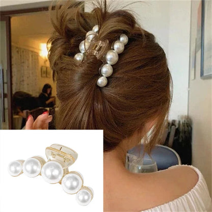 Luxury Metal Hair Claw Clips – Elegant Hair Accessories for Women in Various Designs