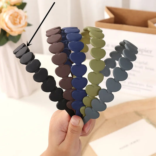 Matte Acrylic Hairband – Lightweight Hair Accessory for Women