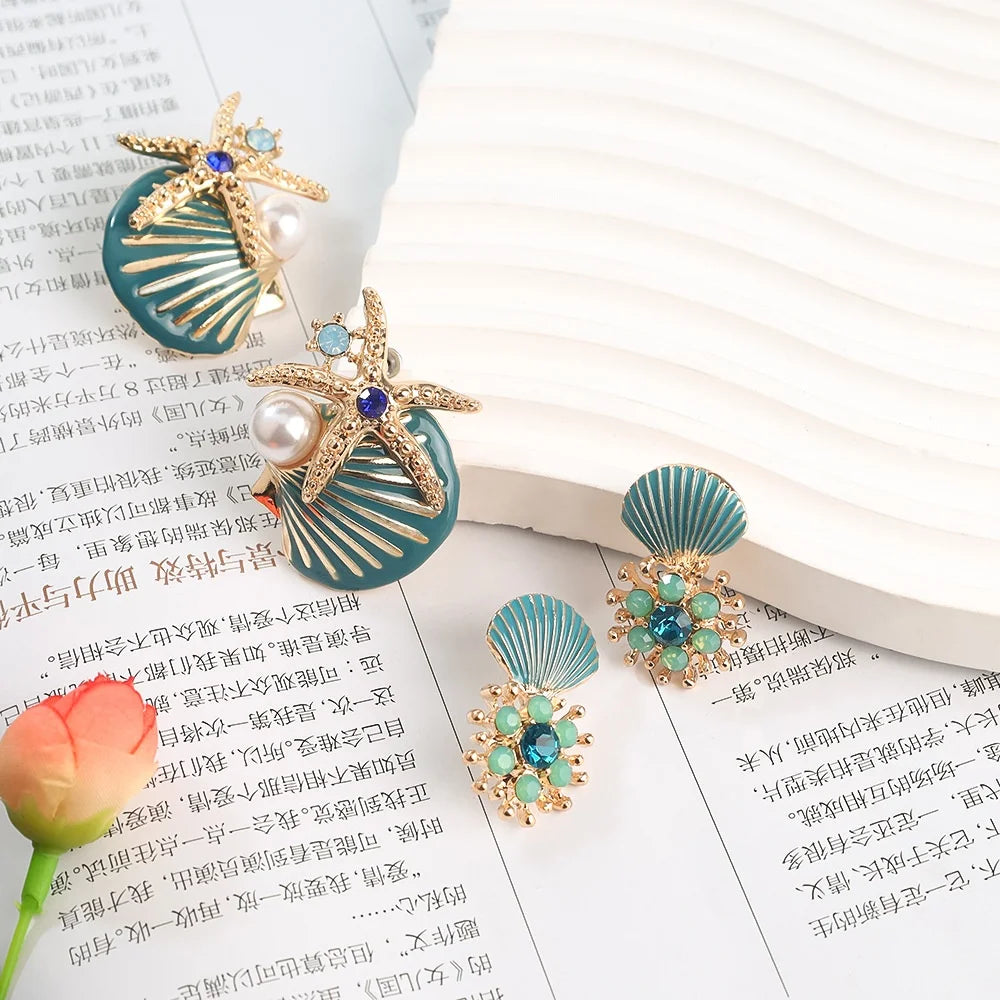 Seaside Elegance Set – Necklace, Earrings & Bracelet