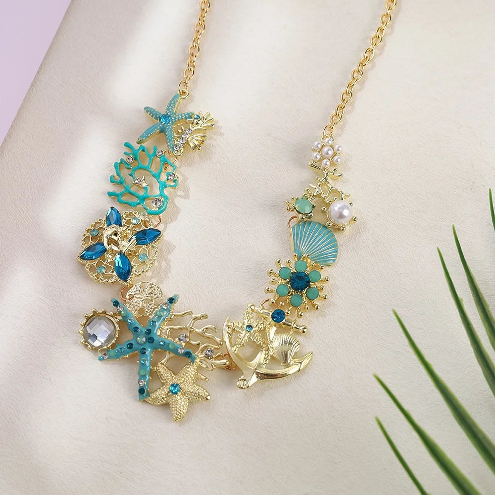 Seaside Elegance Set – Necklace, Earrings & Bracelet