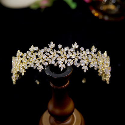 Luxury Crystal Bridal Crown – Elegant Wedding Tiara
