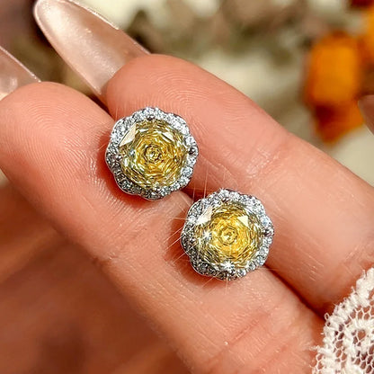 Yellow Zircon Jewelry Set – Luxury Collection