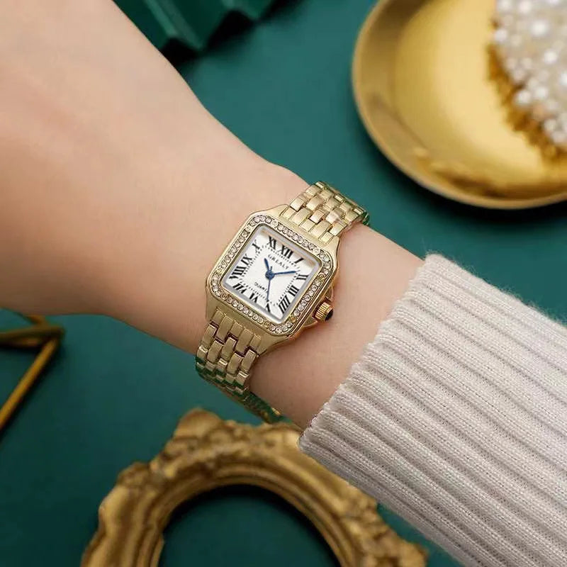 Luxury Women's Watch – Stainless Steel Quartz Dress Watch