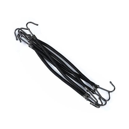 10 /20/30Pieces Double Hook Elastic Hair Bands – Strong Hold & Stylish Ponytail Accessory