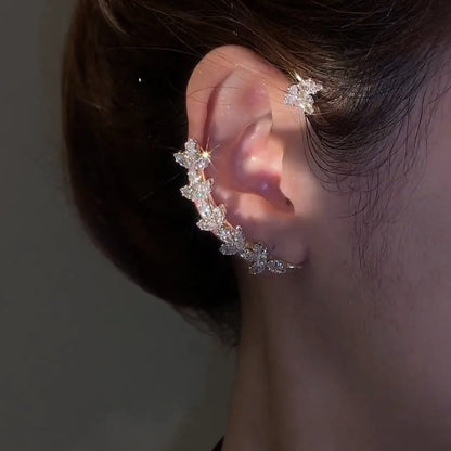 Elegant Ear Cuff No Piercing – Sparkling Zircon Clip On Earrings | Fashion Jewelry in Multiple Designs