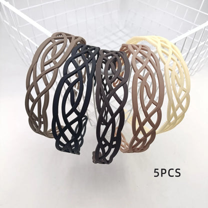 Interwoven Non-Slip Headband – Elegant Women’s Hair Accessory