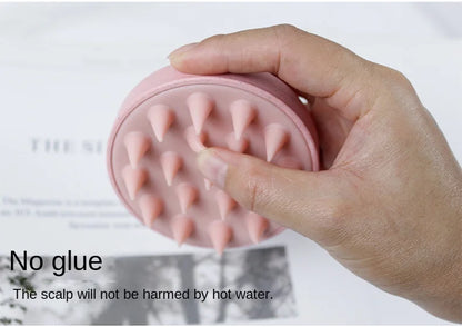 Silicone Scalp Massager & Shampoo Brush