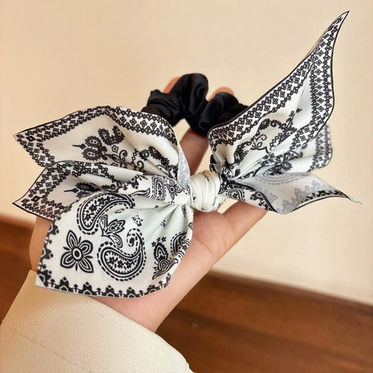 Elegant Fabric Bow Hair Clip – Premium Floral Butterfly Hair Accessory